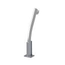 600 aluminum inclined fixed post, H plate